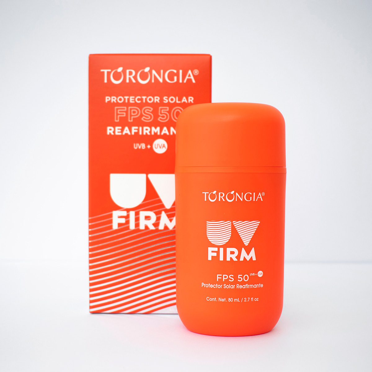 Protector Solar Reafirmante UV Firm 80 ml Torongia image number null