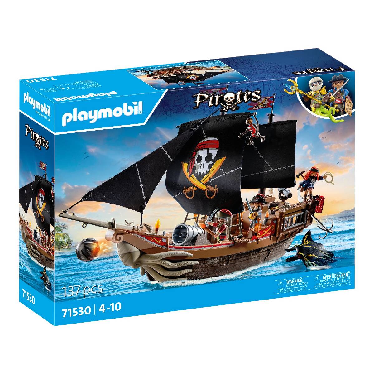 Gran Barco Pirata Playmobil image number null