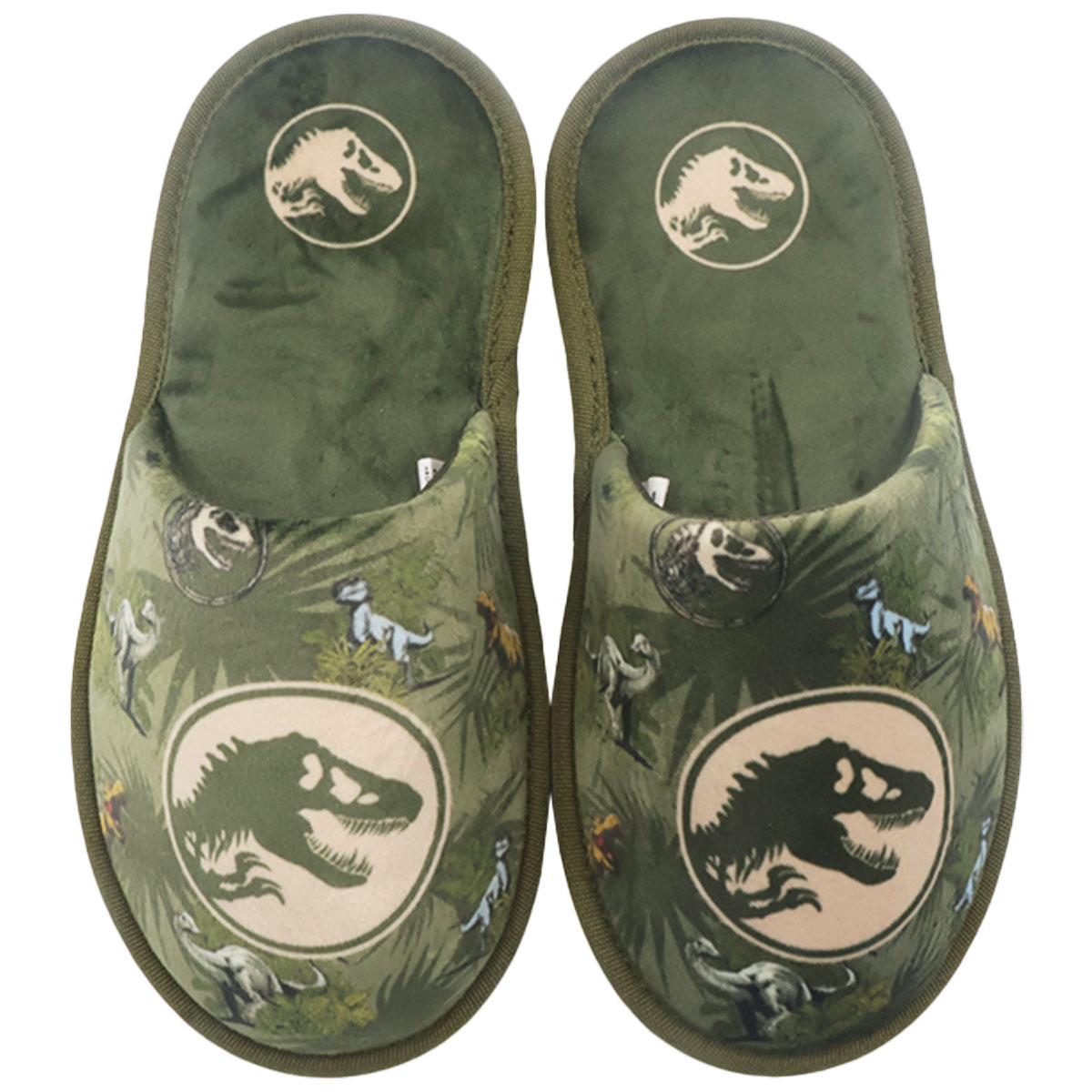 Pantufla Personajes Jurassic Verde para Ni&ntilde;o image number null