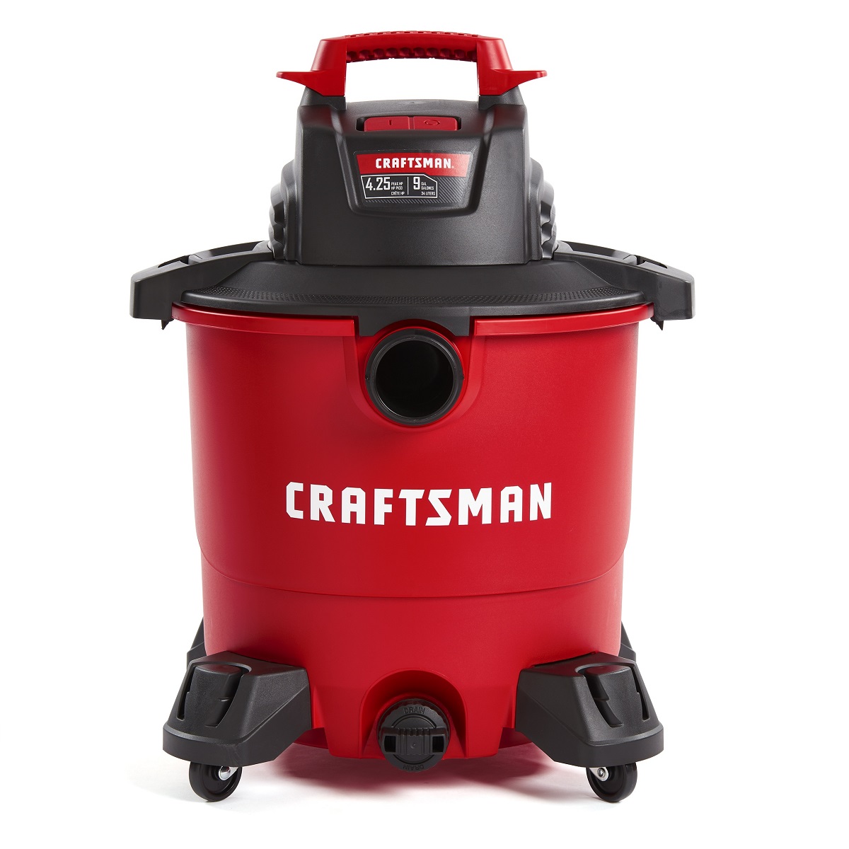 Aspiradora de 9 Galones y 4.25 HP para Seco y Mojado Mod. CMXEVBE17590 Craftsman image number null
