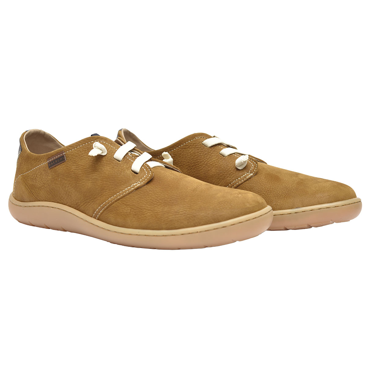 Zapato Casual en Piel Baerchi Caf&eacute; para Hombre image number null