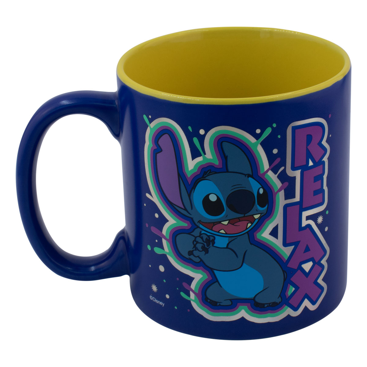 Tarro De Ceramica Metalizado Stitch 591ml FUN KIDS image number null