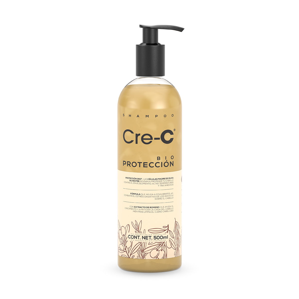 Cre-c Shampoo Bio Protecci&oacute;n De Da&ntilde;os 360&deg; 500 Ml image number null