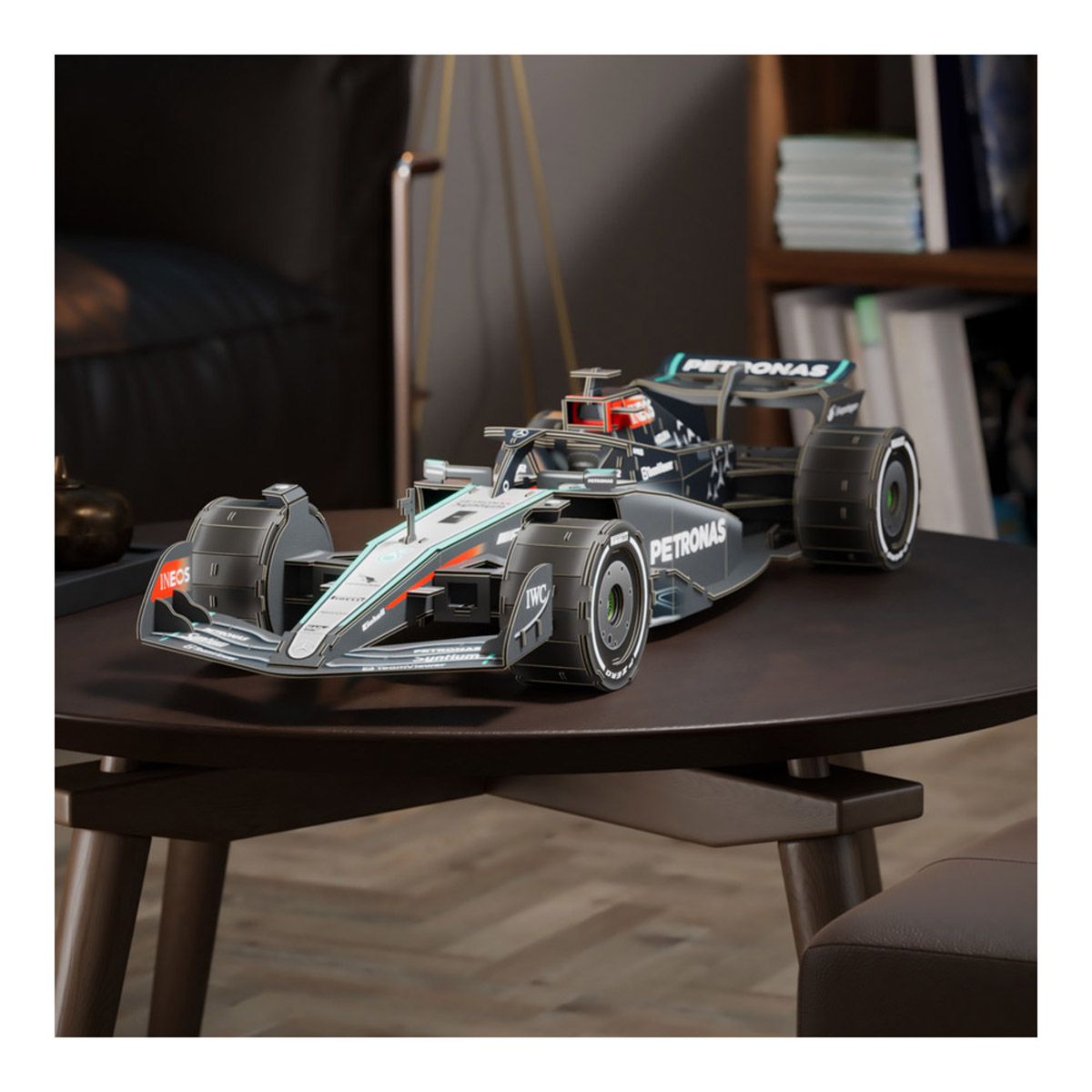 Rompecabezas 4D Coche de Carreras Mercedes image number null