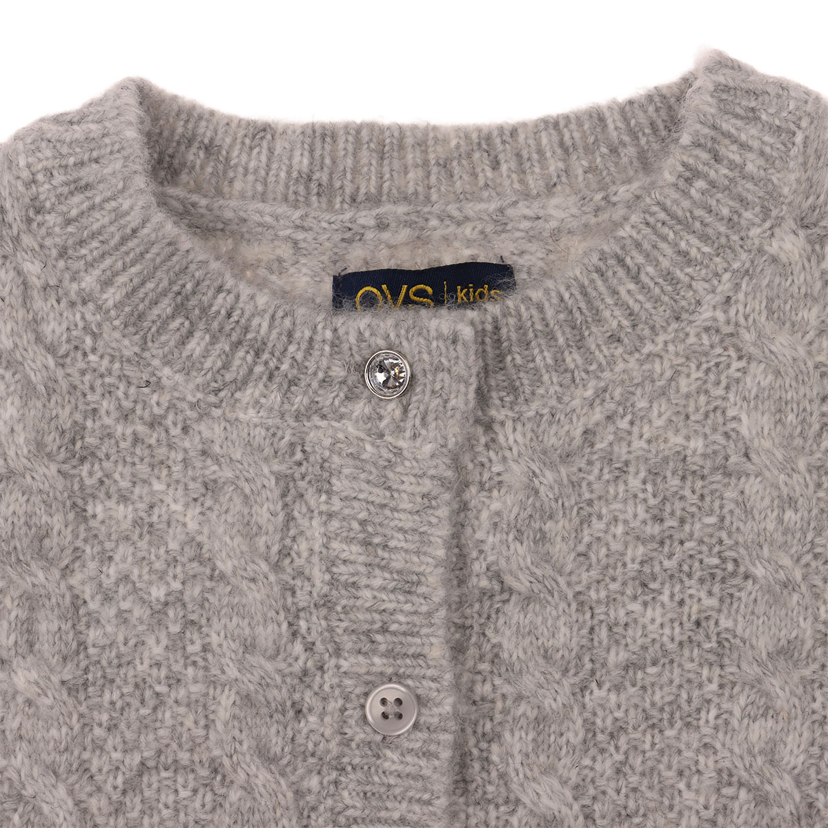 Su&eacute;ter C&aacute;rdigan con Botones Tejido Relieve OVS Ni&ntilde;a Toddler image number null