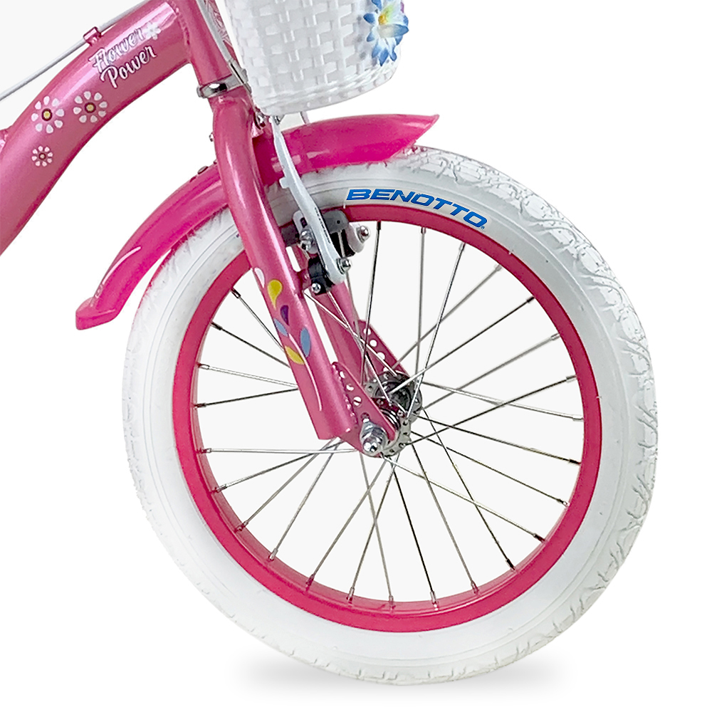 Bicicleta Bmx Flower Power R16 Rosa Brillante Benotto image number null
