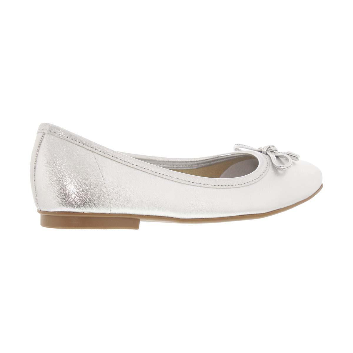 Balerina Con Mono  Para Mujer, Color Plateado Moleca image number null