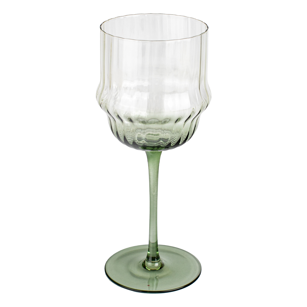 Copa Goblet Green Ripple Vintage Home image number null