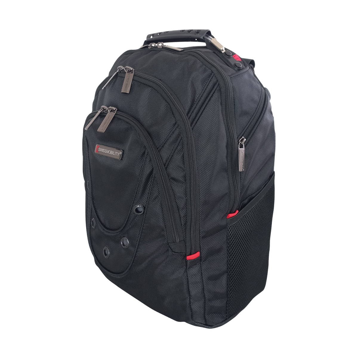 Backpack Porta Laptop Beverin 17&rdquo; Negro Swissmobility image number null