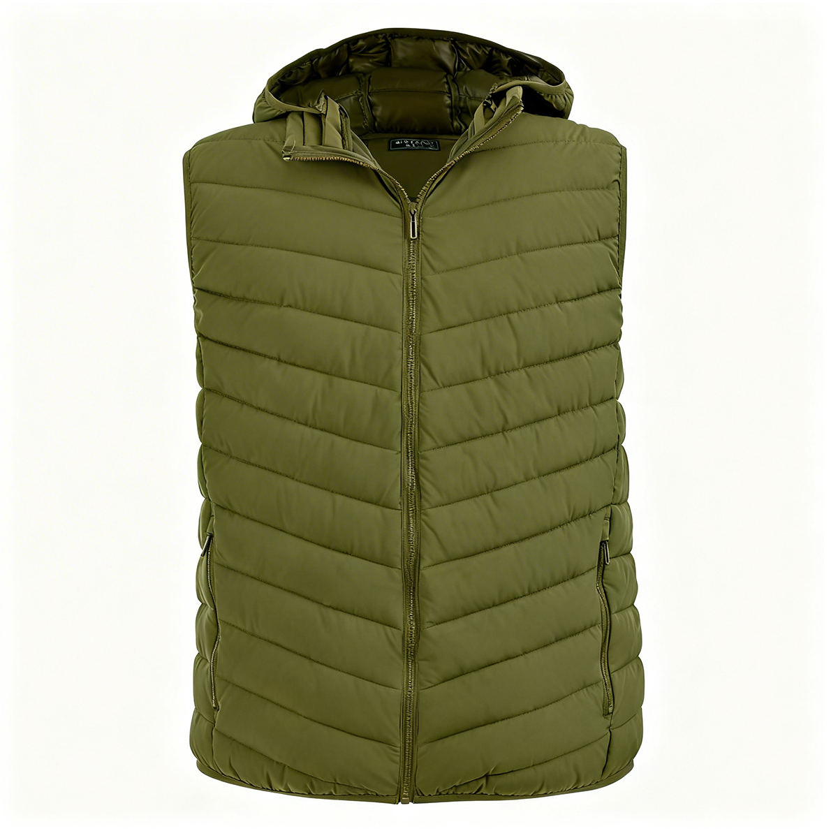 Chaleco Capitonado Giovanni Gali con Gorro Desmontable para Hombre Plus image number null