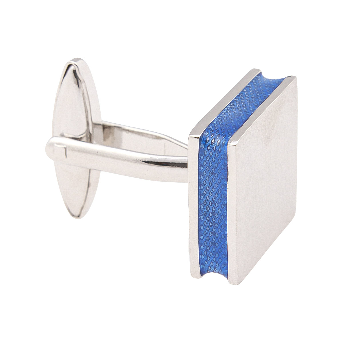 Mancuernillas Cuadradas Plata Carlo Corinto para Hombre image number null