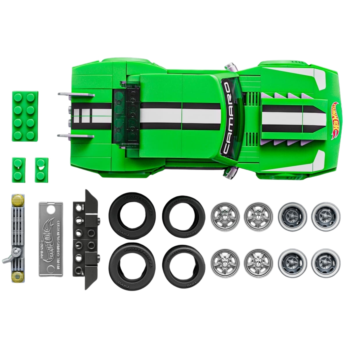 Mattel Brick Shop Speed 68 Custom Camaro image number null