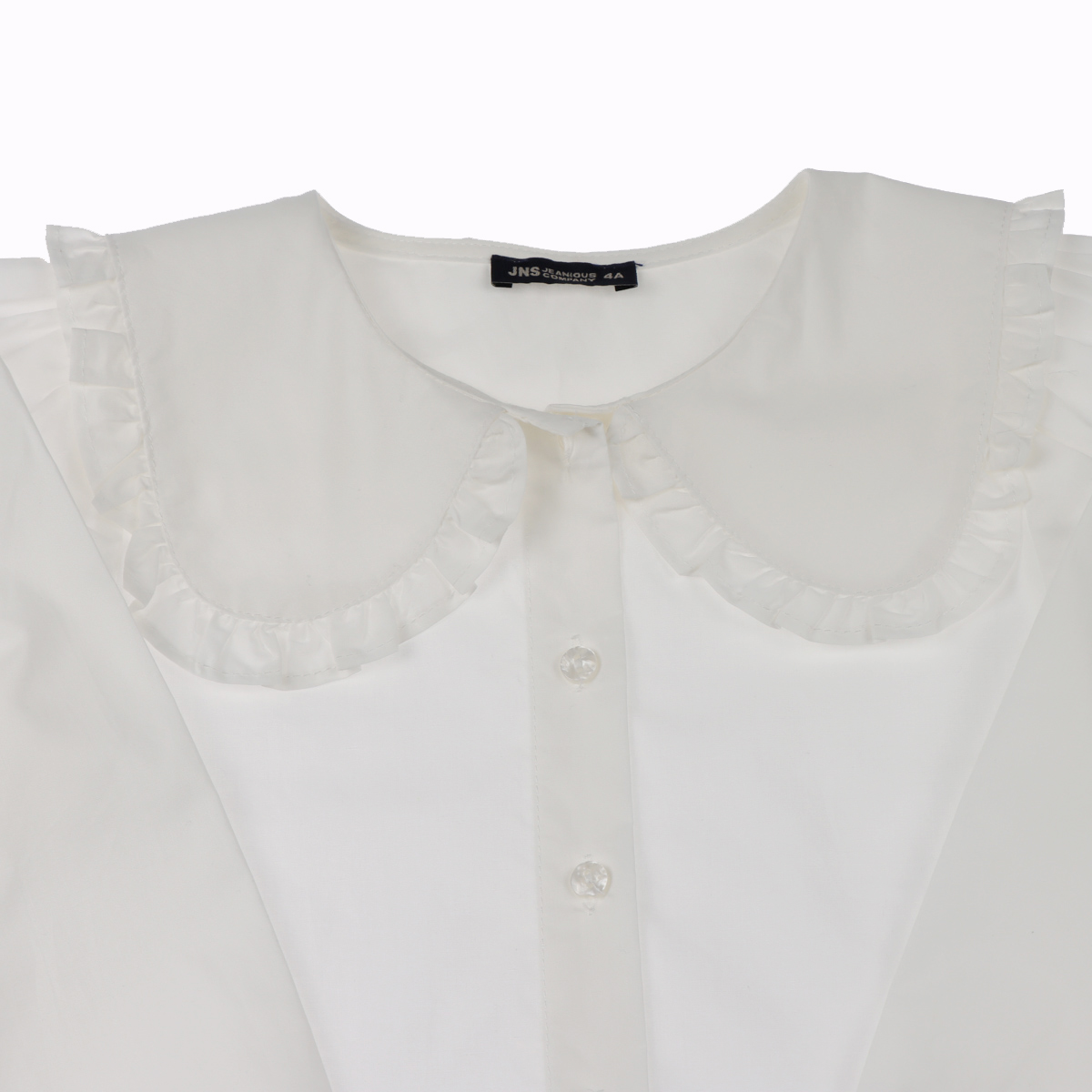 Blusa Cuello Marinero Popelina Jeanious para Ni&ntilde;a image number null