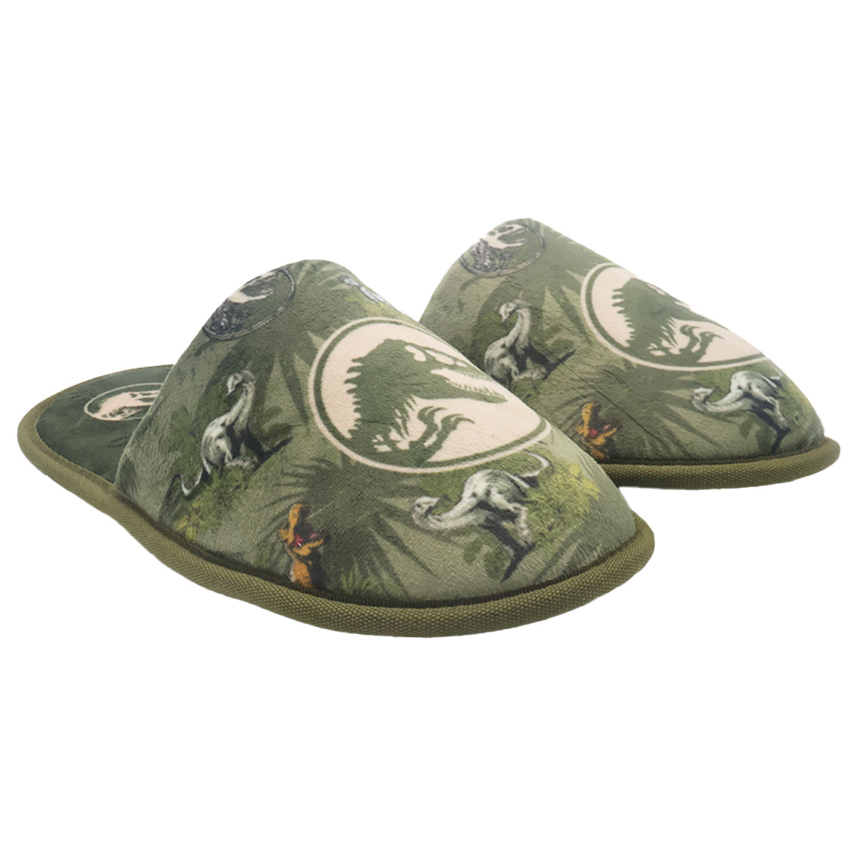 Pantufla Personajes Jurassic Verde para Ni&ntilde;o image number null