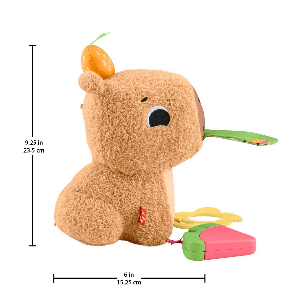 Juguete FISHER-PRICE Baby Capibara Est&iacute;mulos y Juego image number null