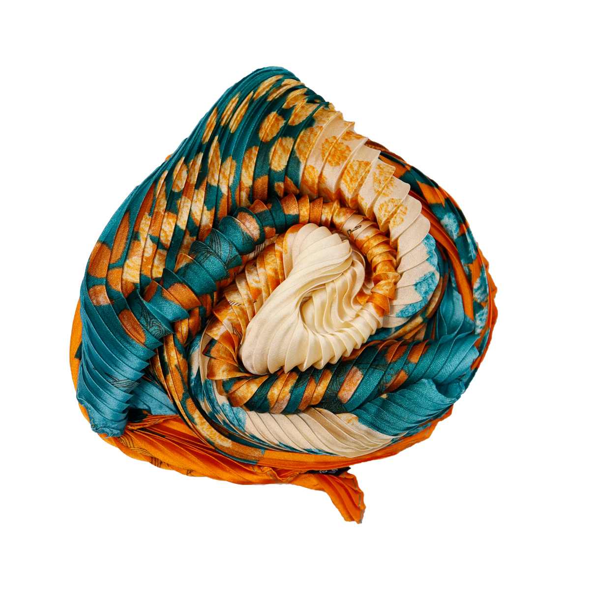 Pa&ntilde;uelo Satinado Plisado Multi Estampado Phi By Philosophy Jr image number null