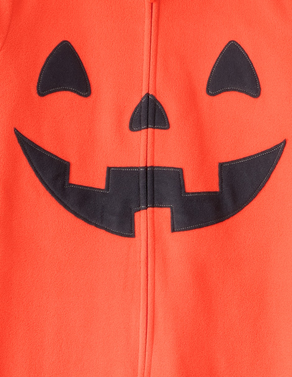 Mameluco Dise&ntilde;o Calabaza Carter's con Capucha sin Pie Unisex image number null