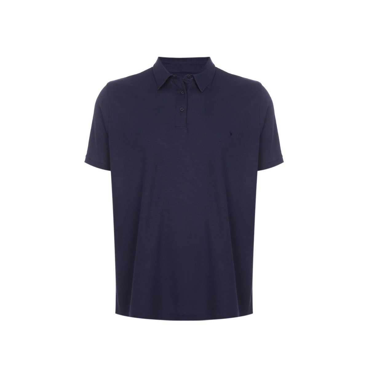 Playera Polo Lisa Azul Oscuro Yale Manga Corta para Hombre Plus image number null