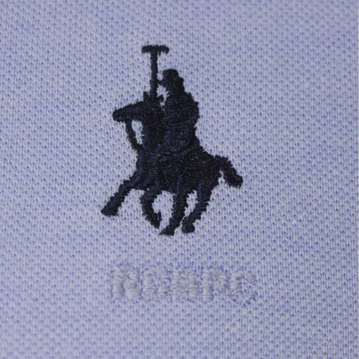 Playera Talla Plus Polo Manga Corta Jaspe Cielo RCB Polo Club Modelo elo 104Bpcielo Para Hombre image number null