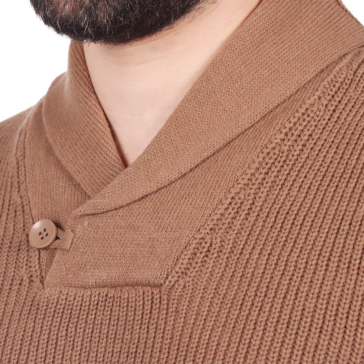 Su&eacute;ter Cuello Cruzado Tejido Casual OVS para Hombre image number null
