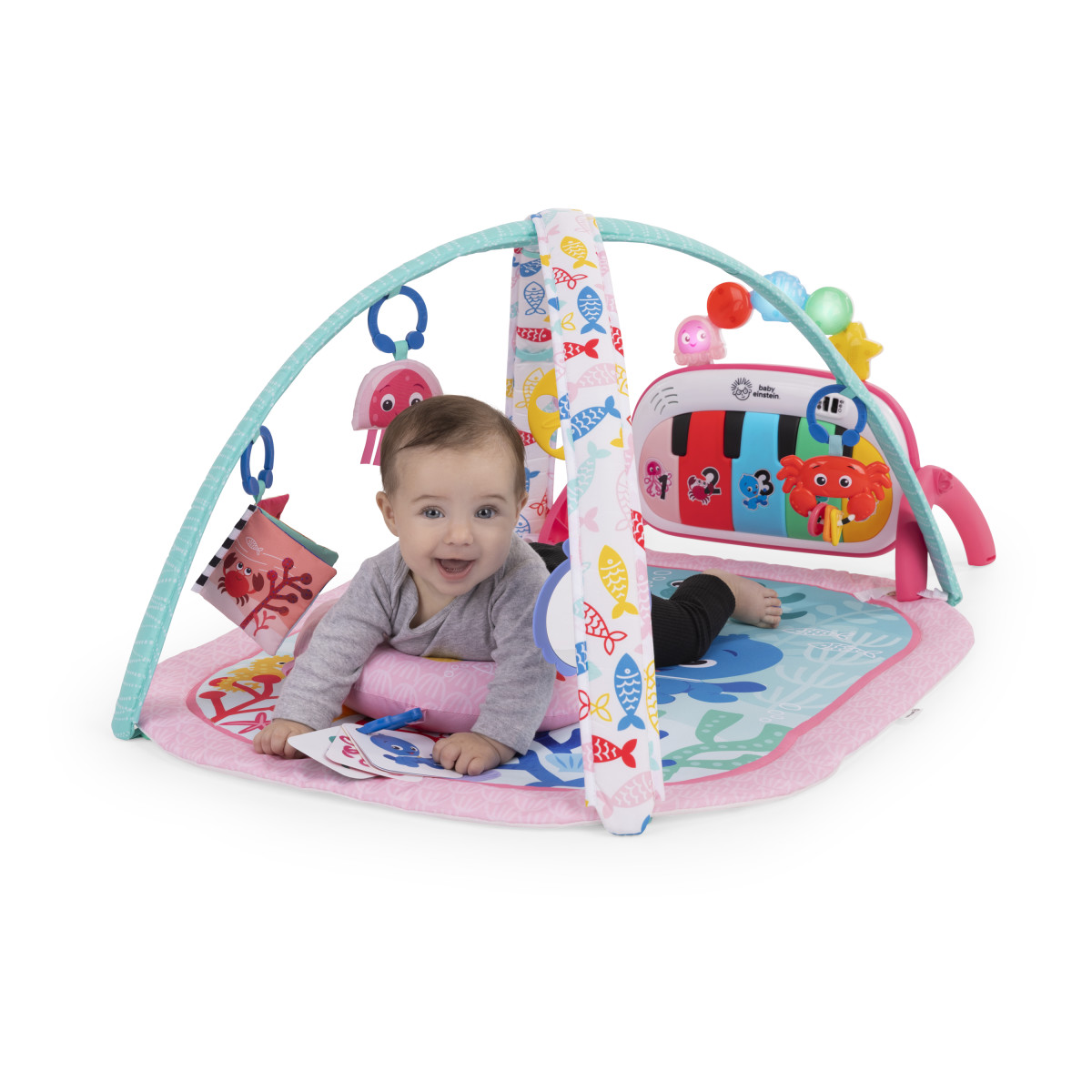 Gimnasio Musical 4 En 1 Rosa Baby Einstein image number null