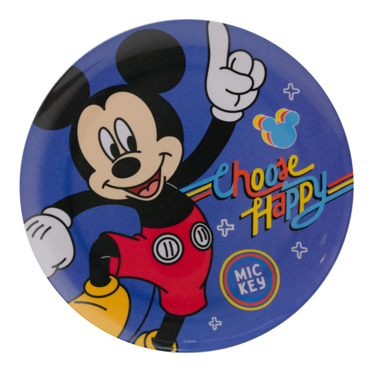 Plato Mediano De Melamina Mickey 22.8 Cm Fun Kids image number null