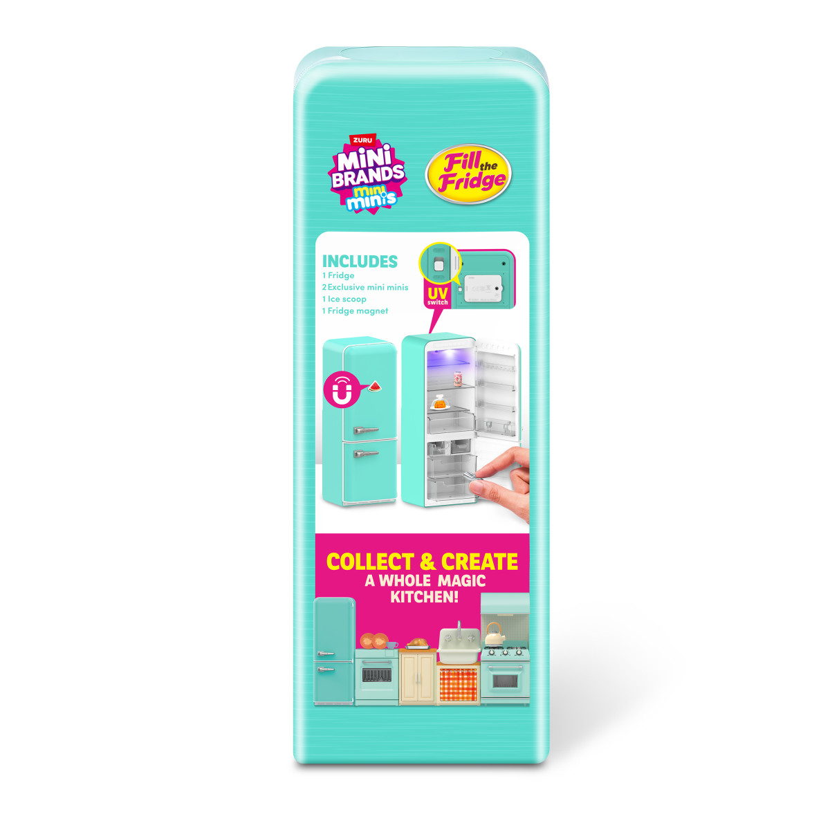 Playset Mini Brands Fill The Fridge image number null