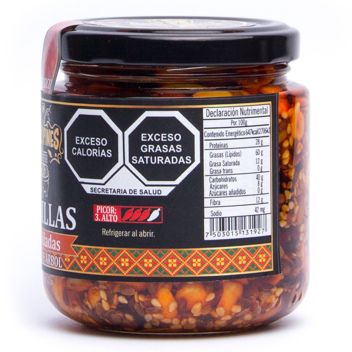 &nbsp;Semillas Enchiladas 190 G Chilipines image number null