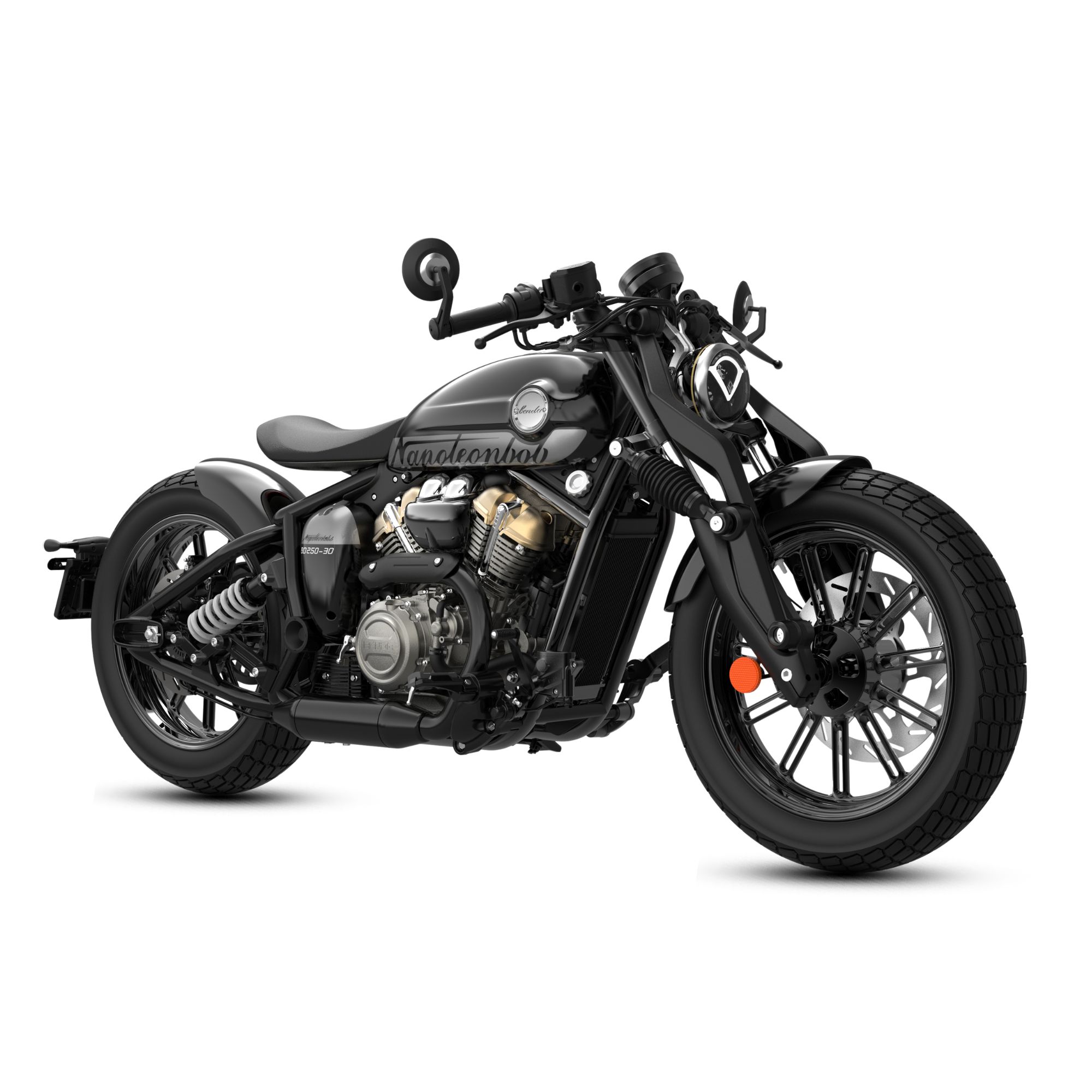 Motocicleta Chopper Benda Napoleonbob 250 Negro 2026 image number null