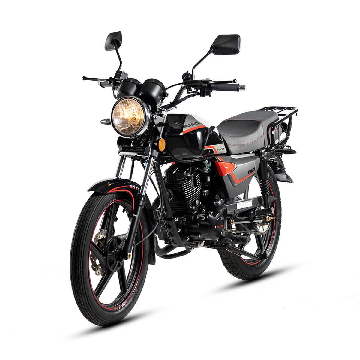 Motocicleta De Trabajo Treck Motors Trapper 150 Negro 2026 image number null