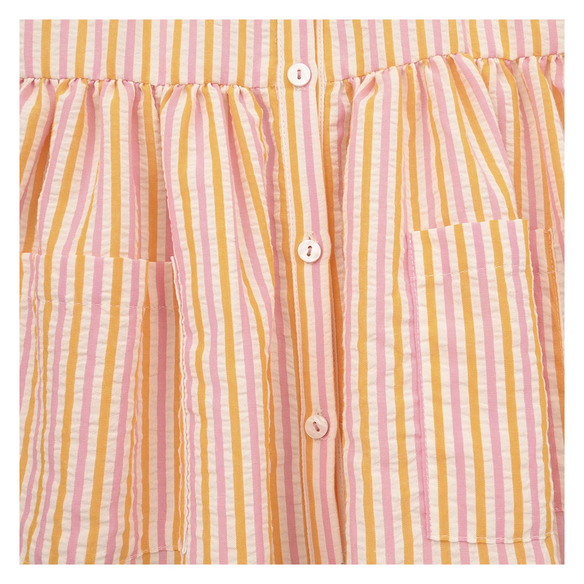 Vestido Mandarina Manga Corta Ferrioni para Ni&ntilde;a image number null
