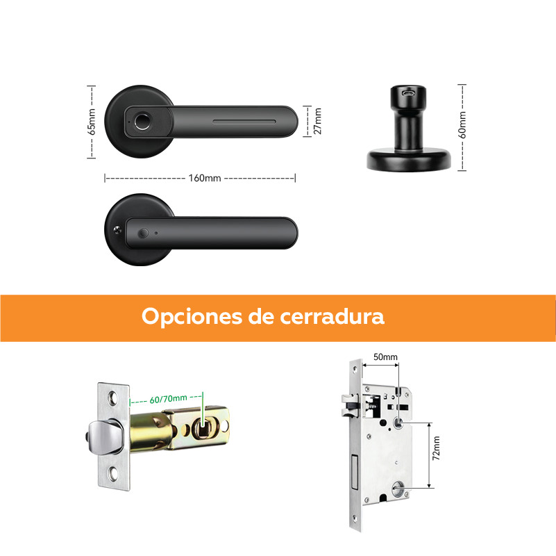 Cerradura Inteligente Xe Ci15btne Xe Seguridad image number null