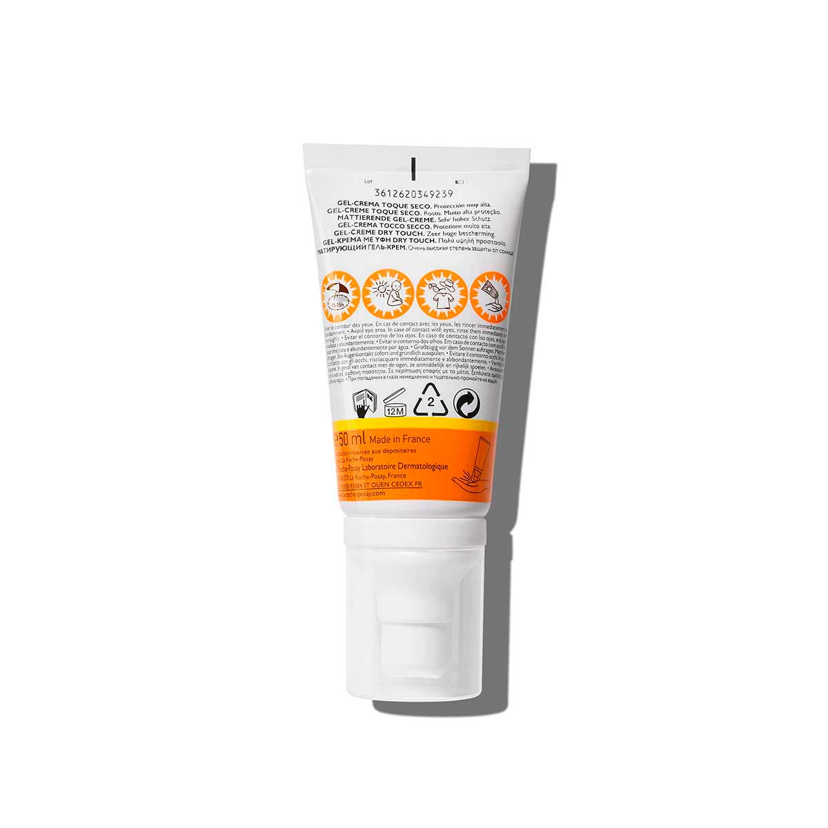 Protector Solar Facial La Roche Posay Anthelios XL Toque Seco FPS50+ Matificante Para Piel Grasa a Mixta 50ml image number null
