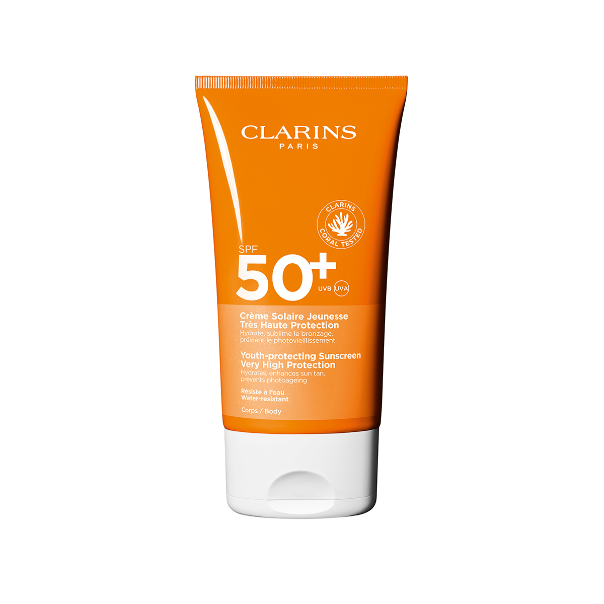 Protector Solar en Crema Sun Body Cream SPF50+ Clarins image number null