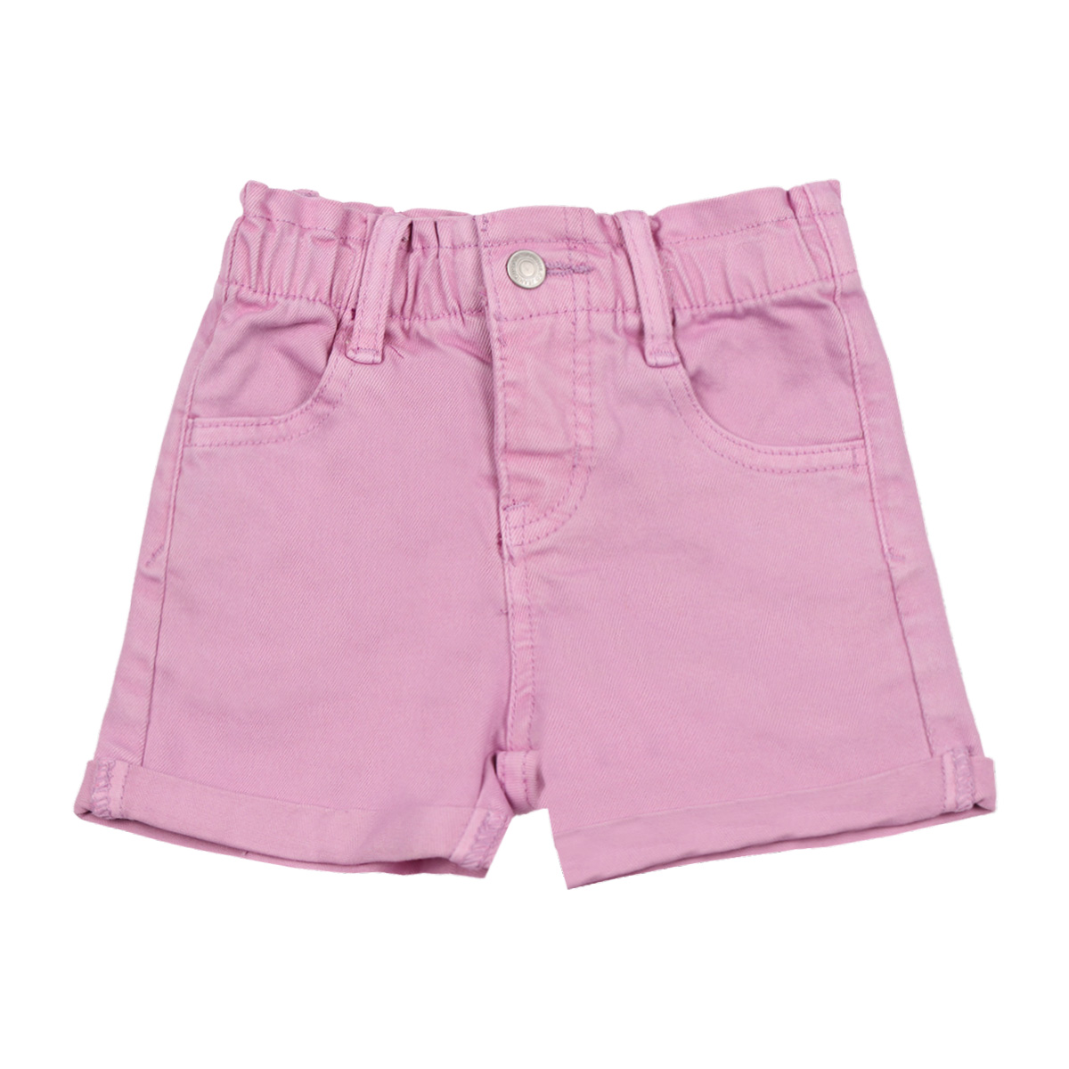 Short El&aacute;stico de Algod&oacute;n C&oacute;modo Casual JEANIOUS para Beb&eacute; Ni&ntilde;a image number null