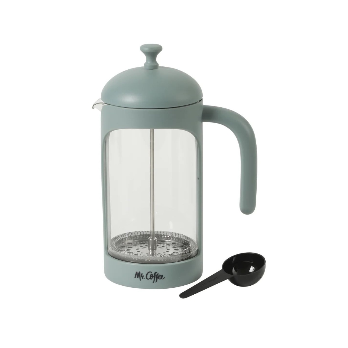 Prensa Caf&eacute; 916Ml Acero Inoxidable Verde Mr Coffee image number null