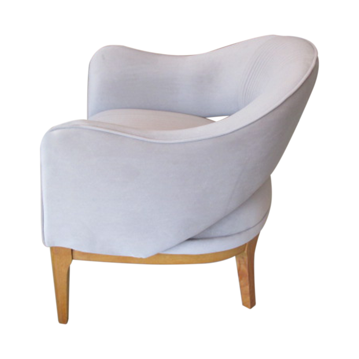 Sill&oacute;n Vintage Home Kyle Velvet Gray image number null