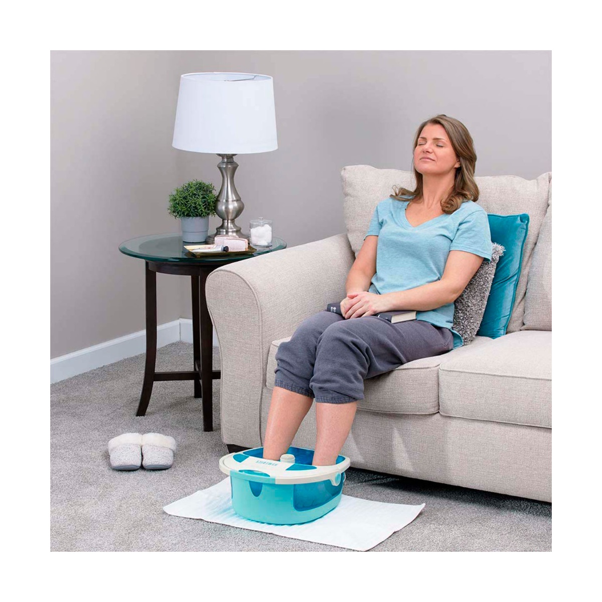 Tina Spa De Pies Chorros Homedics image number null