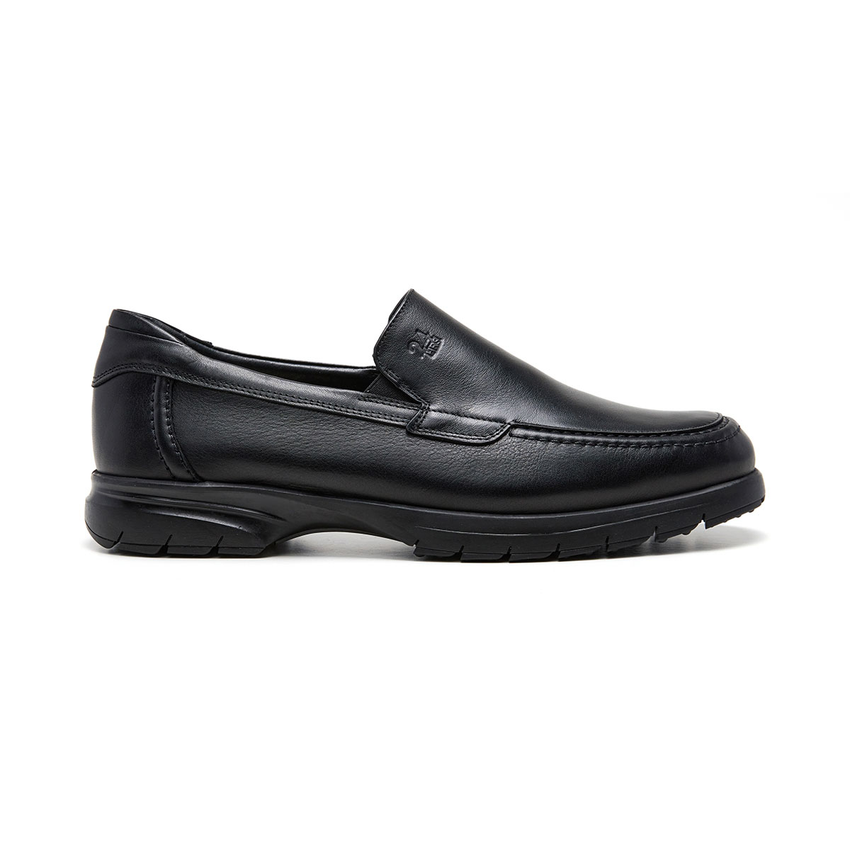 Mocas&iacute;n en Piel Para Hombre, Color Negro 24Hrs image number null