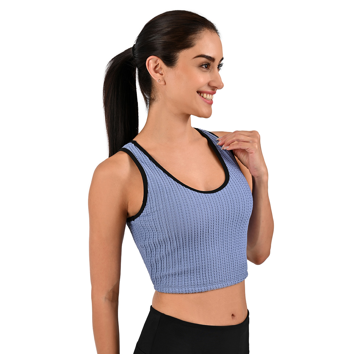 Top Deportivo Sho Shi Azul para Mujer image number null