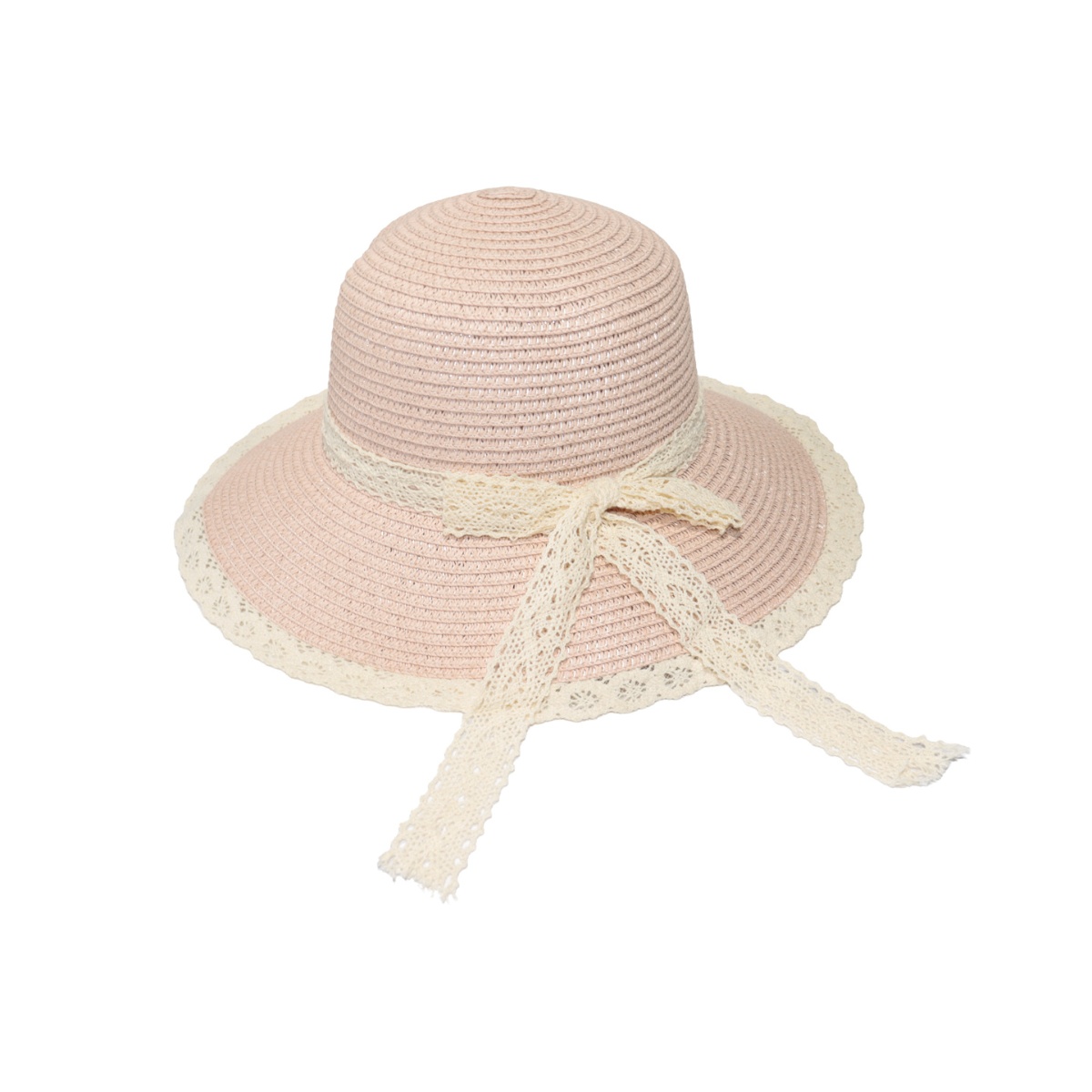 Sombrero De Playa Con mo&ntilde;o De Encaje E Phi By Philosophy Jr image number null