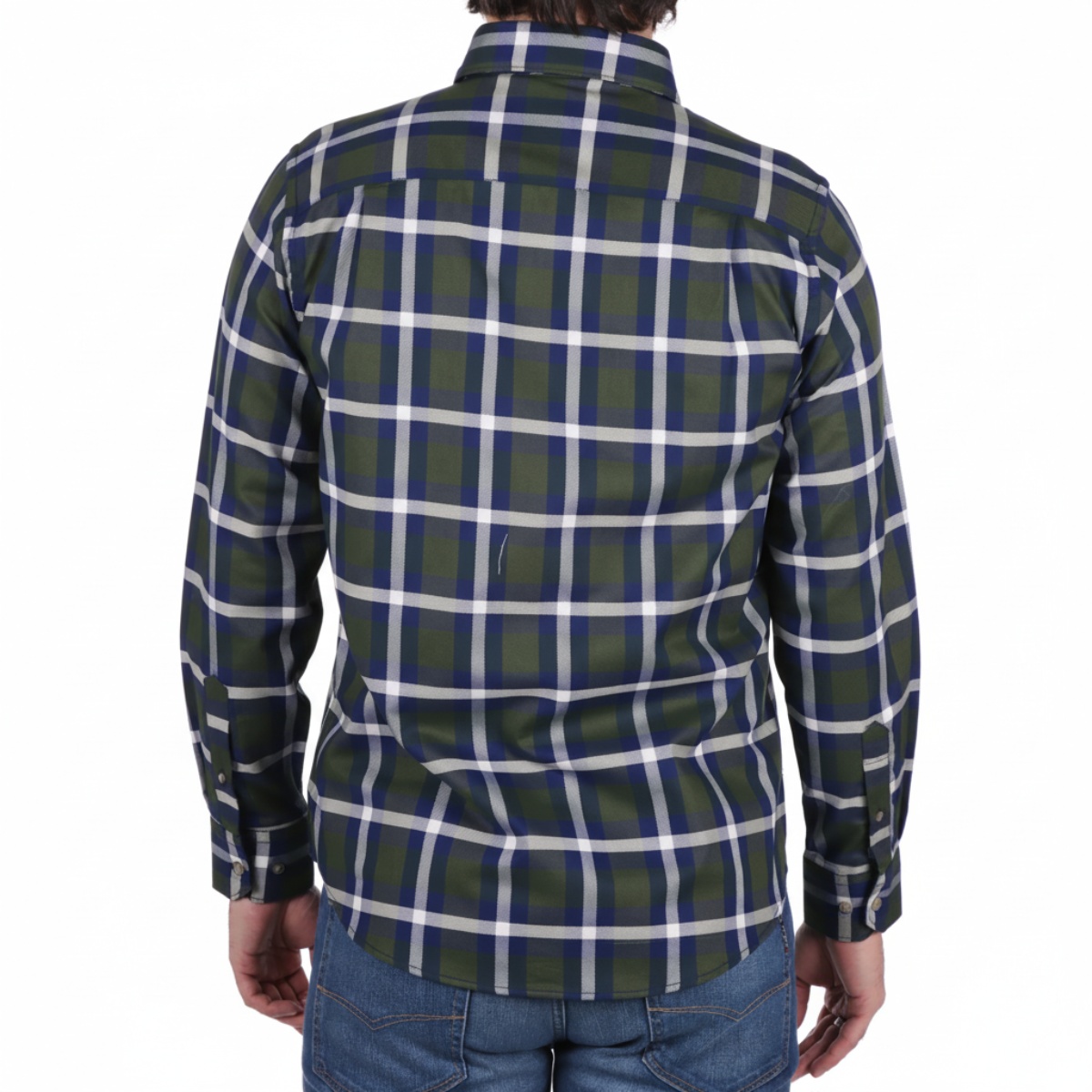 Camisa Cuadros Manga Larga Carlo Corinto para Hombre image number null