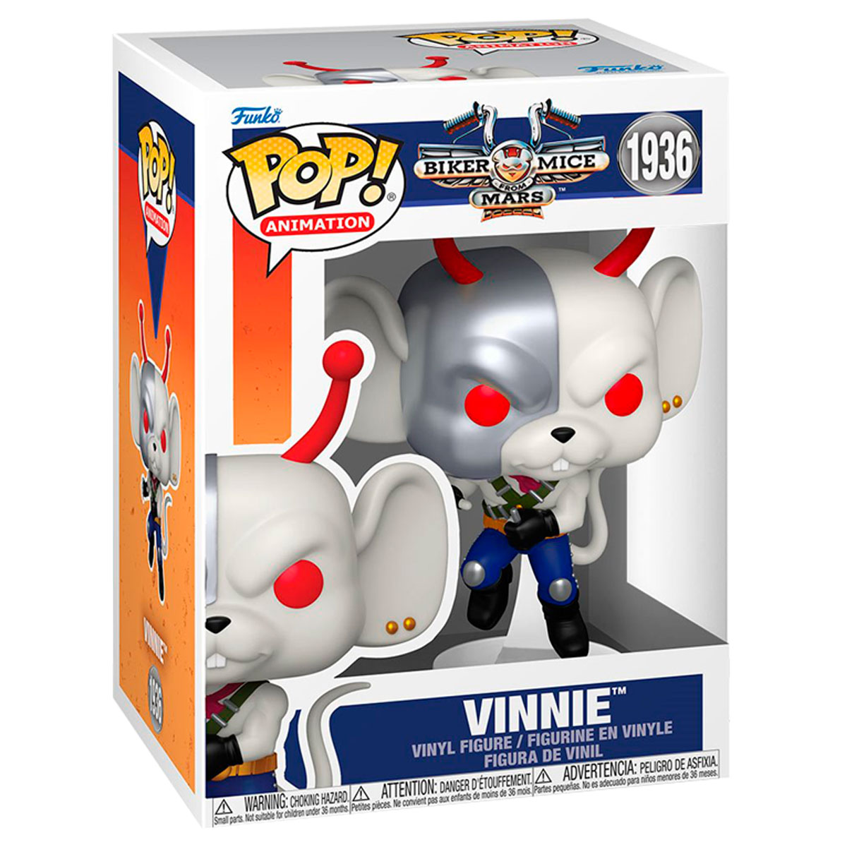 Pop Animation Los Motorratones De Marte Vinnie image number null