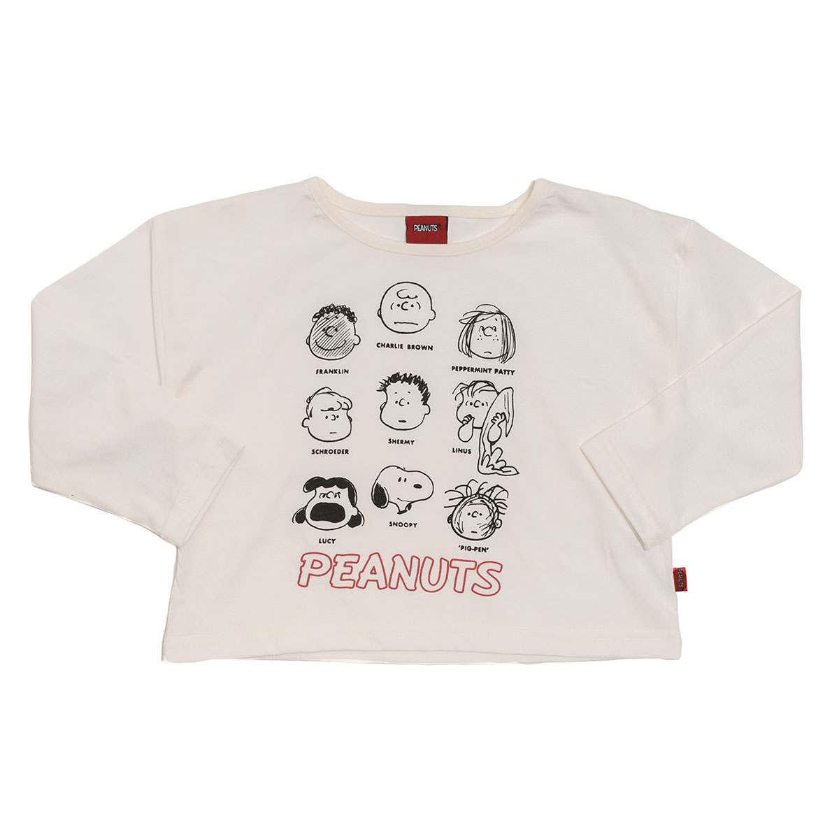 Playera de Manga Larga Snoopy para Ni&ntilde;a image number null