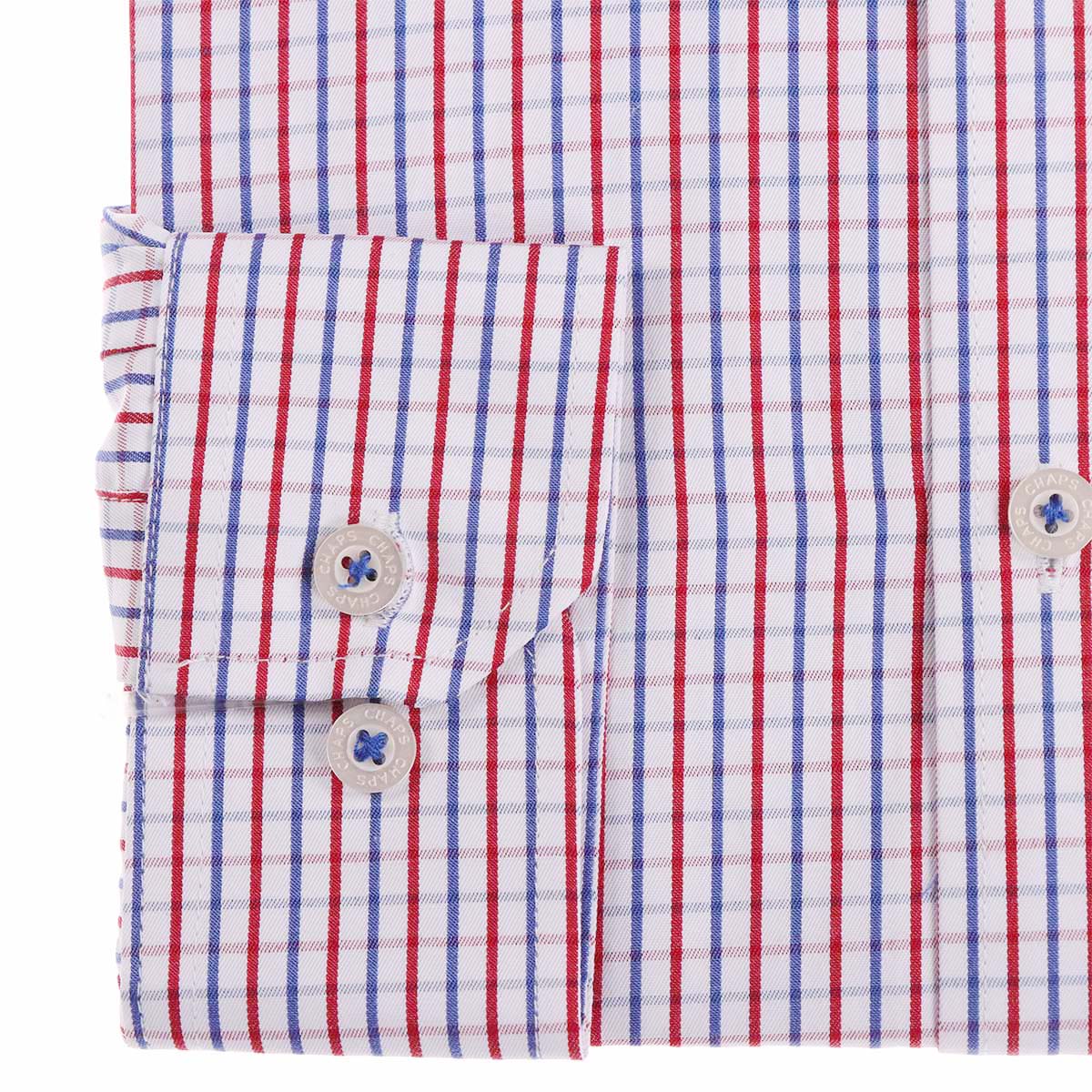 Camisa de Vestir Slim Fit Cuadros CHAPS para Hombre image number null