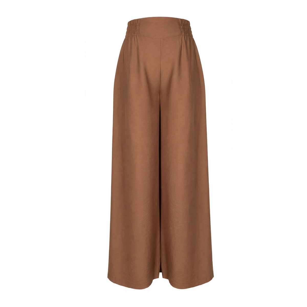 Pantal&oacute;n de maternidad liso de pierna ancha Doma para mujer image number null