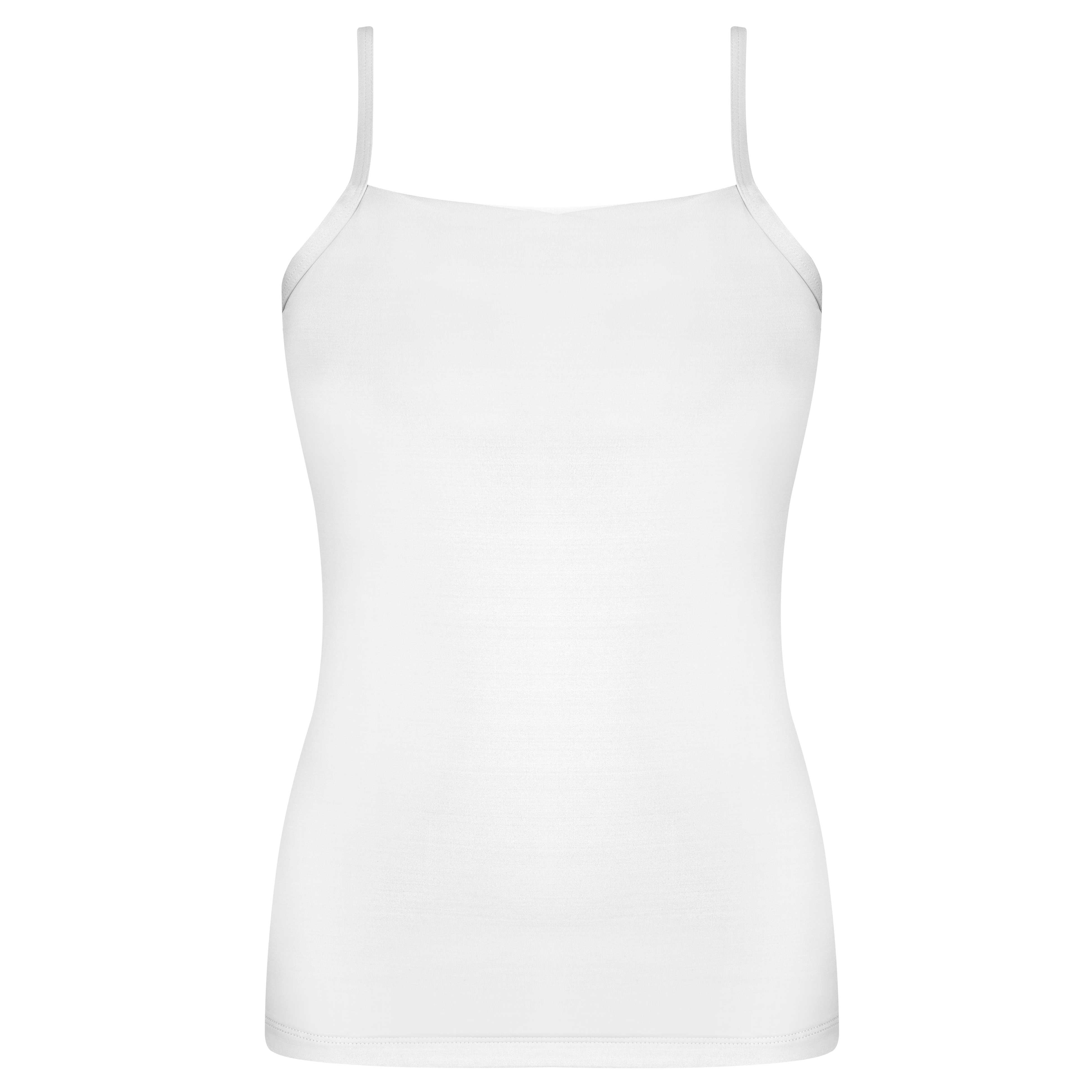 Camiseta Con Doble Tela Al Frente Y Tirantes Ilusi&oacute;n para Mujer image number null