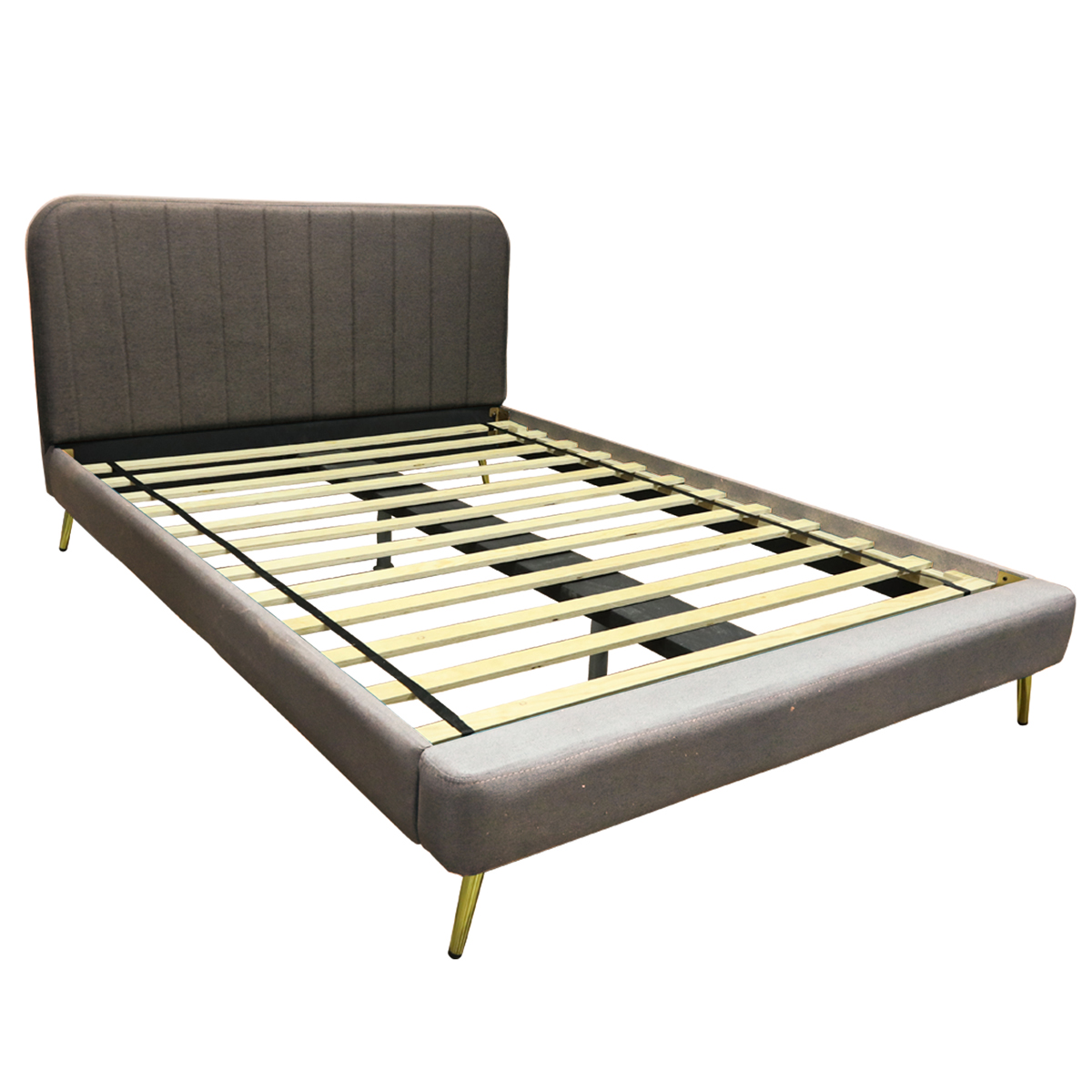 Cama Tonatiuh Con Gajos Individual Beige image number null