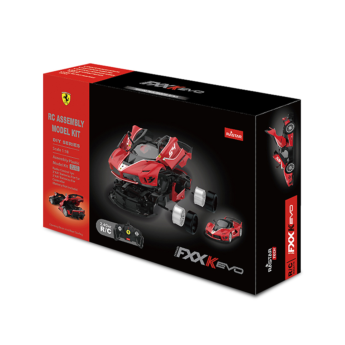 Radio Control 1:18 Ferrari Building Kit Rastar image number null