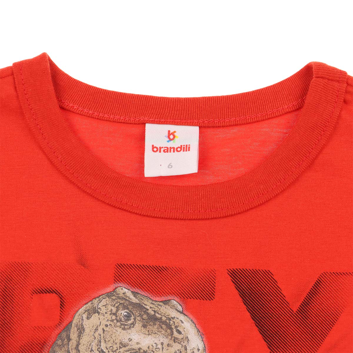 Playera Manga Larga Dinosaurio Brandili para Ni&ntilde;o image number null